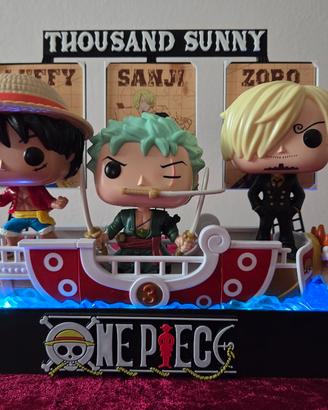 set  FunkoPop OnePiece Kinder 2026 + base led
