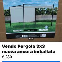 Gazebo nuovo sncora imballato