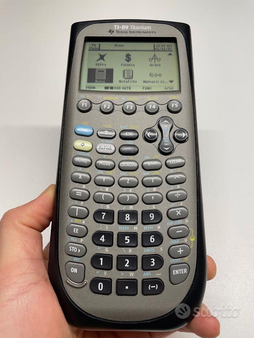 Texas TI89 Titanium - calcolatrice programmabile - Informatica In vendita a  Vicenza