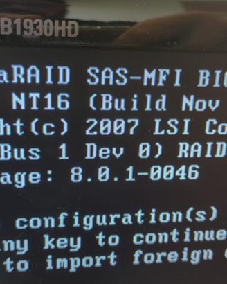 Fujitsu ICT-1607 RAID - SAS + 4 hdd 1Tb