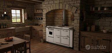 Cucina Combinata Legna e Gas La Fagagnese