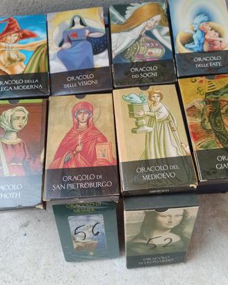 Stock Carte  Divinazione Oracolo 10 pz Scarabeo ed