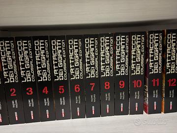 Attacco dei giganti colossal edition completa