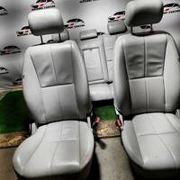 Set sedili in pelle bianca jaguar s-type 1998-2007