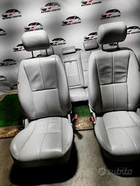 Set sedili in pelle bianca jaguar s-type 1998-2007