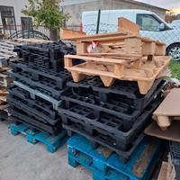 pallet legno e plastica