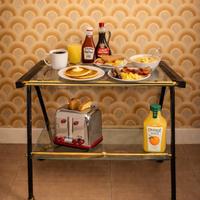 Mini tavolino porta TV originale anni ’70