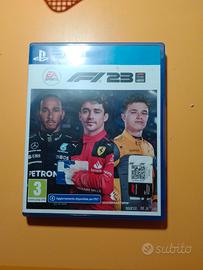 F1 23 completo di custodia e disco del gioco