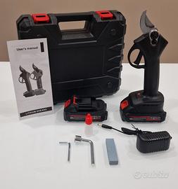 forbici x potatura con due batterie (nuove)