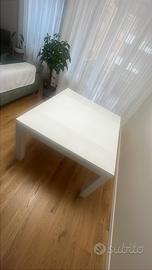 Tavolo artigianale legno bianco