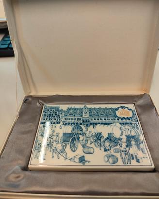 placca in ceramica Meissen