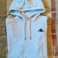 kappa felpa uomo bianca taglia M