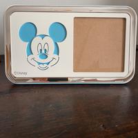 Cornice portafoto argentata Disney Topolino