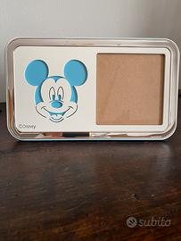 Cornice portafoto argentata Disney Topolino