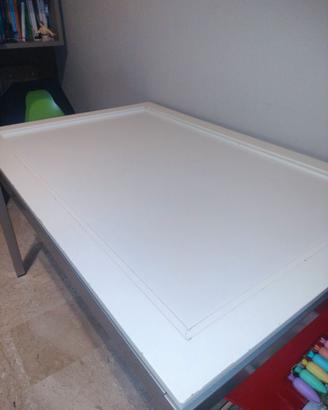 Tavolo legno con gambe in metallo