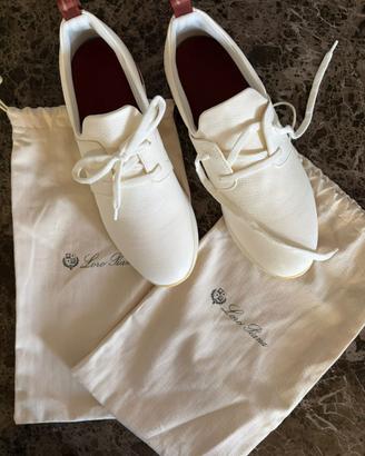 LORO PIANA Sneakers 38 in pelle 360 LP Flexy Walk