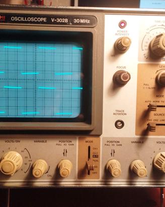 Oscilloscopio Hitachi V 302 30 mhz