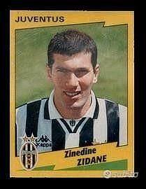 Figurina Zidane album calciatori panini 1996/97