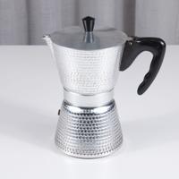 Rara caffettiera martellata Caffè Rapid anni '50