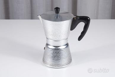 Rara caffettiera martellata Caffè Rapid anni '50