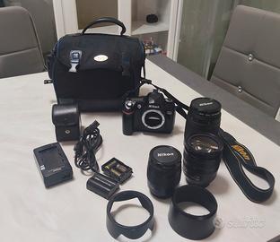 Nikon D70 Reflex Digitale kit completo 