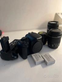 Canon EOS 700D Reflex + 18-55mm + 55-250mm + 50mm