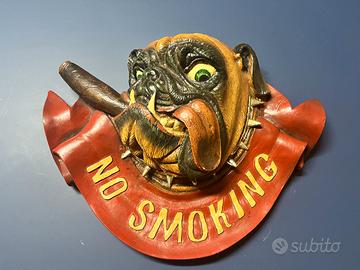 Bulldog "NO SMOKING" per PUB, locali e ristoranti
