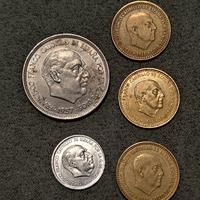 Monete Spagnole Francisco Franco
