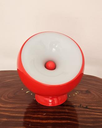 Lampada Vintage Space Age "Bouboule" Aluminor