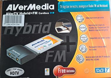 Scheda audio-video TV per notebook