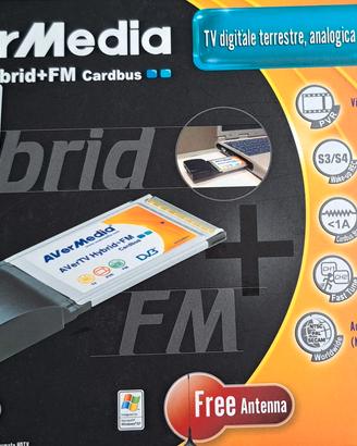 Scheda audio-video TV per notebook