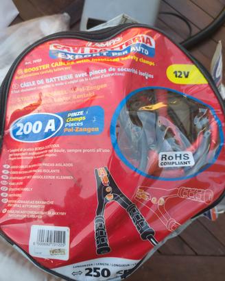 cavi batteria 12 v per auto