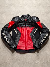 Giacca moto pelle Dainese Racing 4 Tg 46