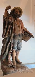 Statuetta di Caltagirone "Pescatore" 