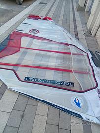 vela windsurf 8m northsails con 4 camber