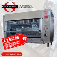 GIRARROSTO/spiego a GAS 30 polli da 1 kg CB usato