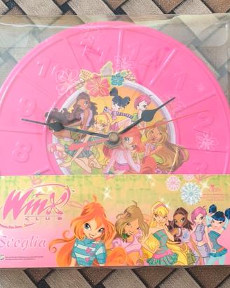 Orologio da Parete Winx Club vintage in metallo