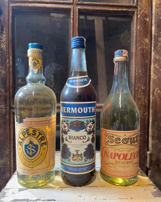 BOTTIGLIE DA COLLEZIONE ANNI 60