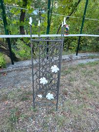 Cantinetta Vintage porta bottiglie di vino in ferr