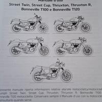 libretto uso e manutenzione triumph nuovo