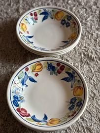 Set 6 piatti fondi vintage Churchill “Paloma “