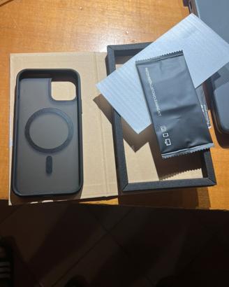 Cover magnetica +vetro temperato iphone 12 pro