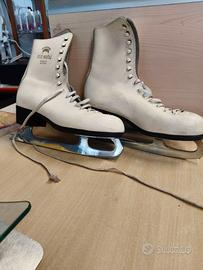 pattini da ghiaccio ke-hing vintage 