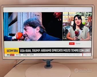 TV LED Samsung 24" Full HD DVB-T2 Bianco, perfetto