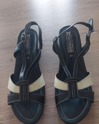 Sandali bicolore Mephisto originale
