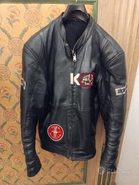 Giubbotto x moto in pelle