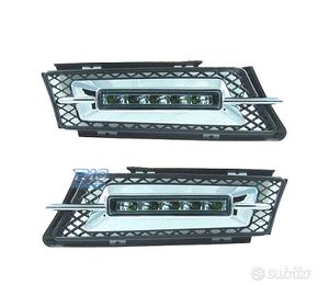 LUCE DIURNA BMW E90 E91 05-08 CROMATA INCLUDE GRIG