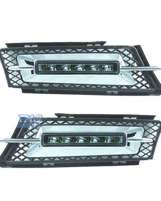 LUCE DIURNA BMW E90 E91 05-08 CROMATA INCLUDE GRIG