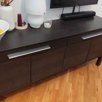 Madia Ikea Marrone-nero BJURSTA