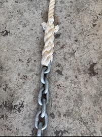 Catena piombata su cima nylon 16 mm